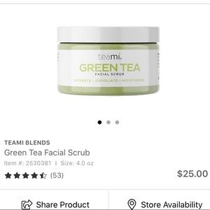 Teami Green Tea Facial Scrub